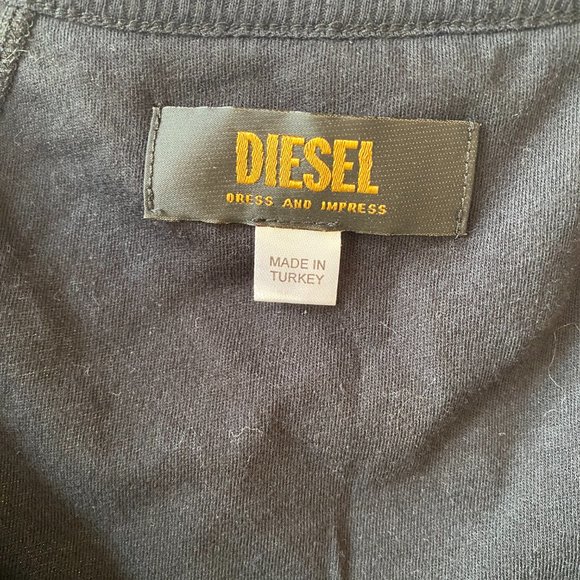 RARE Black Diesel dress Women's S - Picture 3 of 7